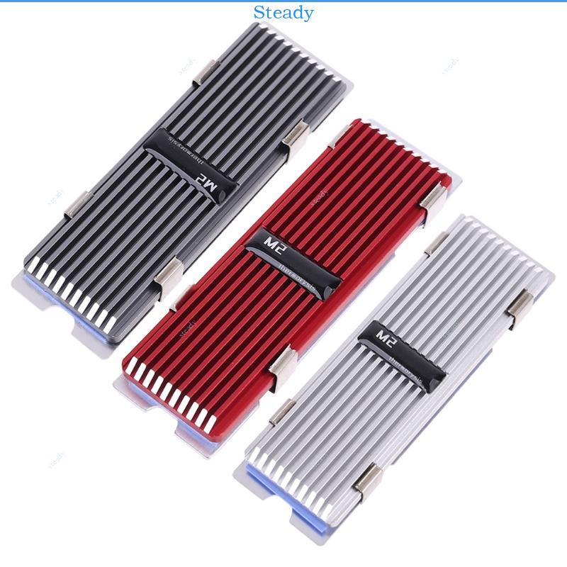 Stedy สําหรับ M 2 SSD NVMe Heatsink Cooler M2 2280 SSD Solid State Hard Disk หม้อน้ําสําหรับ