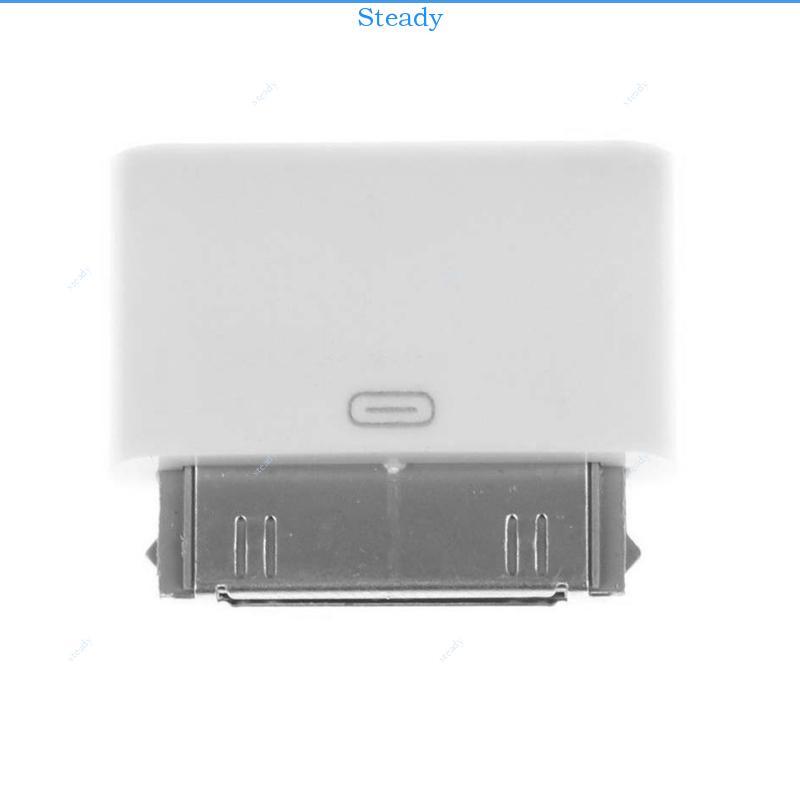 Steady 8-Pin Female to 30-Pin Male Adapter for to 30Pin Docking Station Conne
