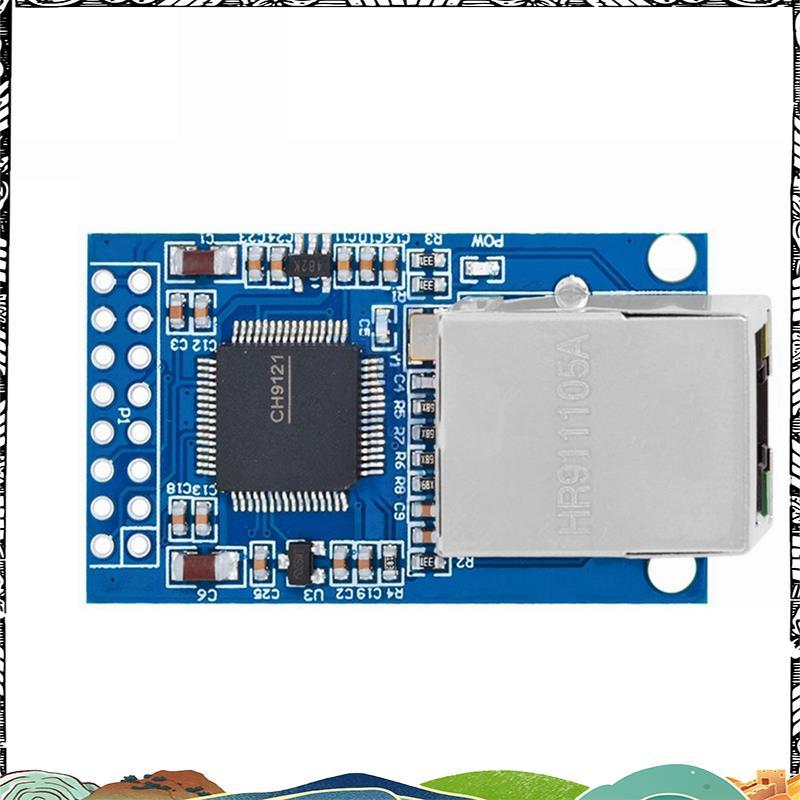 Super CH9121 TTL to Ethernet โมดูลเซิร์ฟเวอร์อนุกรมตัวแปลงเกรดอุตสาหกรรม