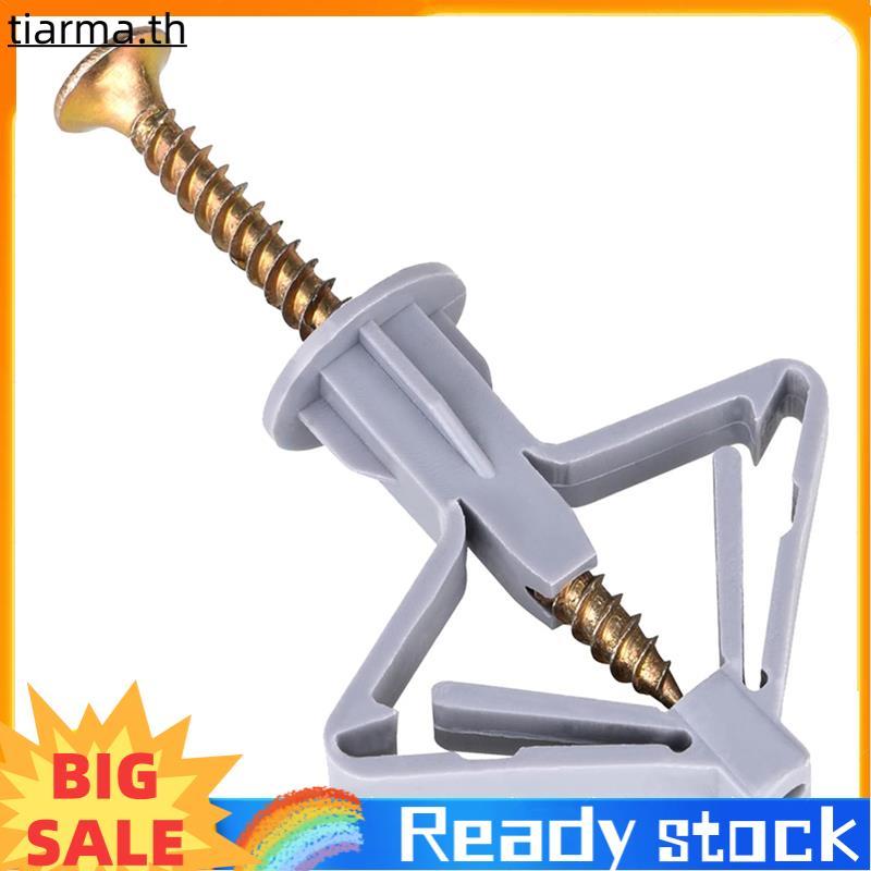 TIARMA ชุดสมอผนังกลวง Toggle Bolt Drywall Anchor