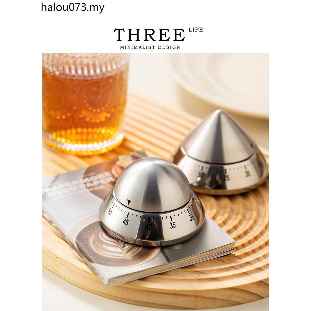 Tlife · Instant · Timer Mechanical Stainless Steel Timer Countdown Alarm Clock Reminder| กึ่งสําเร็จ