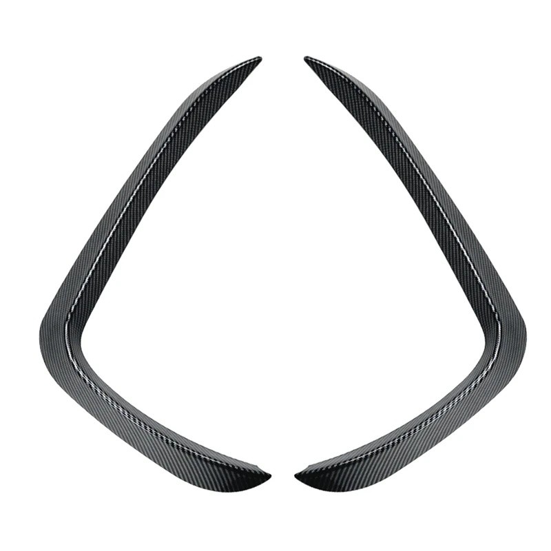 2EY6 ภายนอกด้านหน้าด้านข้าง Canard Trim ฝาครอบสปอยเลอร์สําหรับ BMW X5 F15 M Sport 2014-2018