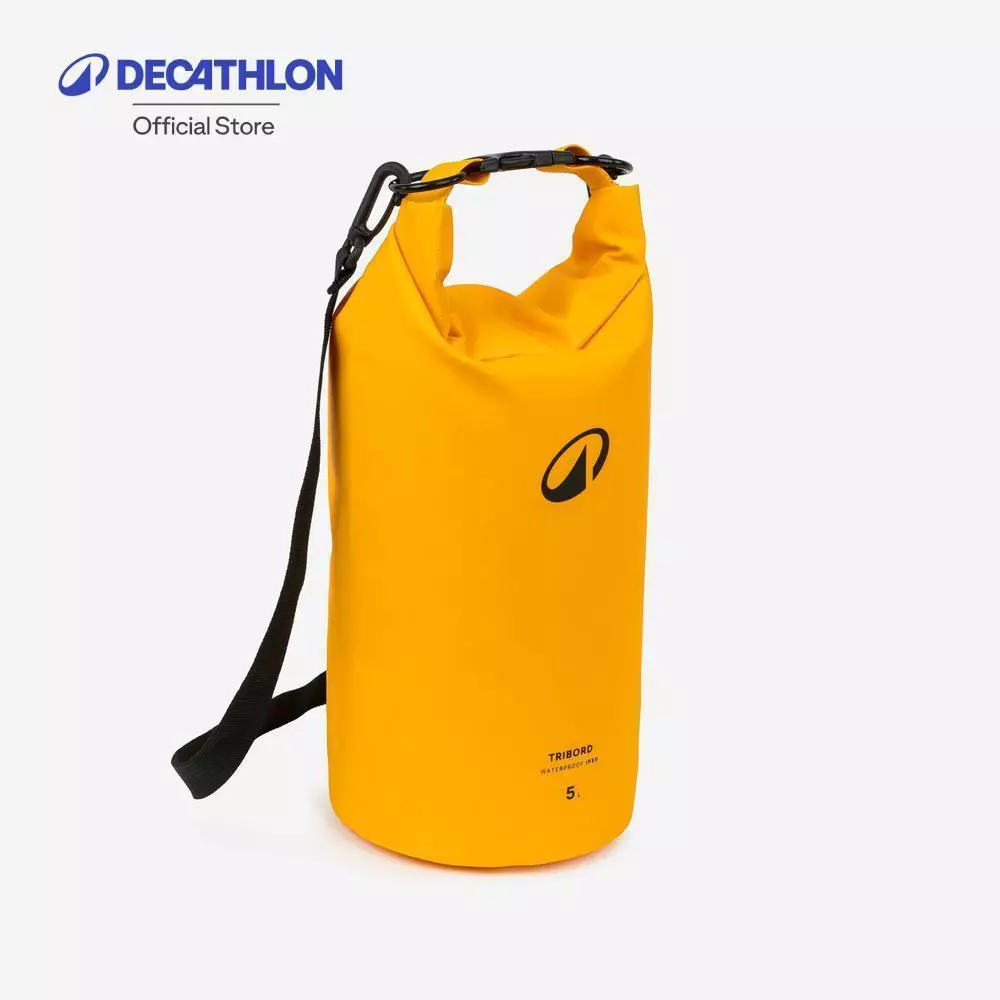 Decathlon Waterproof Bag Ipx6 5L กระเป๋ากันน้ำ Ipx6 ขนาด 5 ลิตร - Yellow