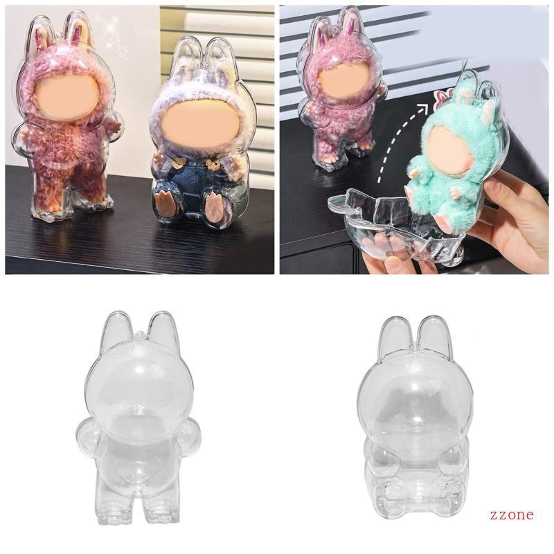 Zzz Clear Display Cover Case สําหรับอะนิเมะตุ๊กตารูปตุ๊กตาแขวนพวงกุญแจ