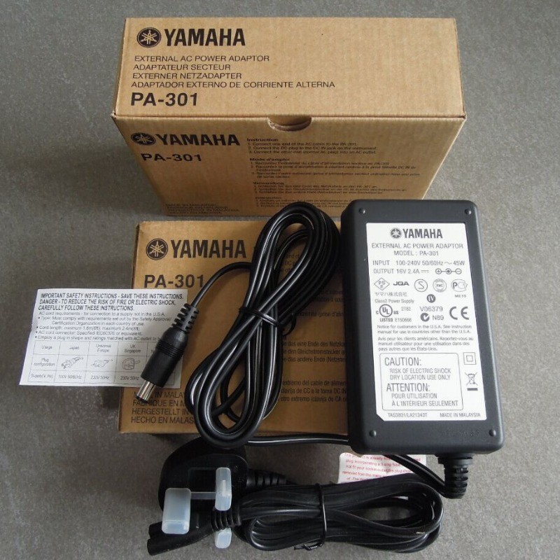 Yamaha PSR Power Supply S750/S950/S975/SX700/SX900
