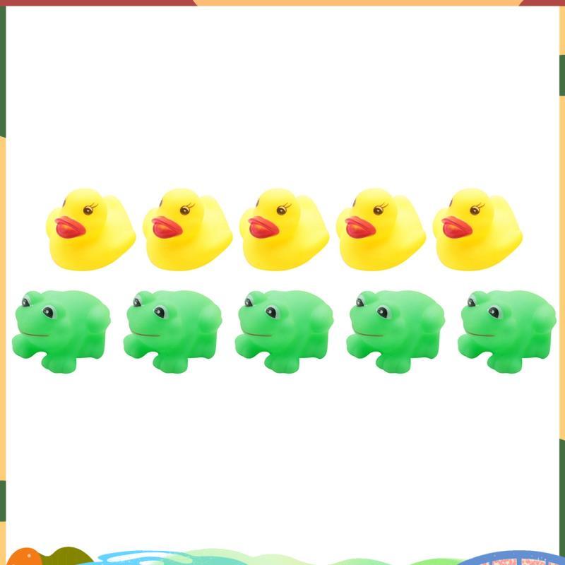 ของเล่น Frogs & Ducks 5 ชิ้น + 5 ชิ้น
