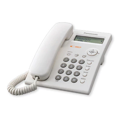 โทรศัพท์ ขาว Panasonic KX-TSC11MX