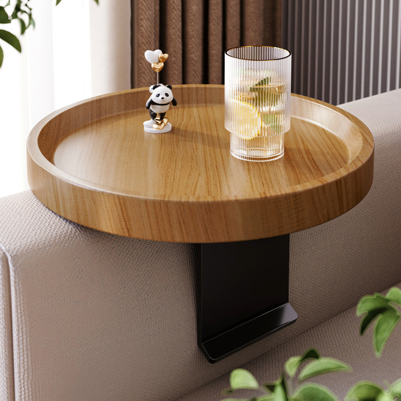 💥small coffee table mini table modern coffee corner adjustable sofa armrest tray storage rack