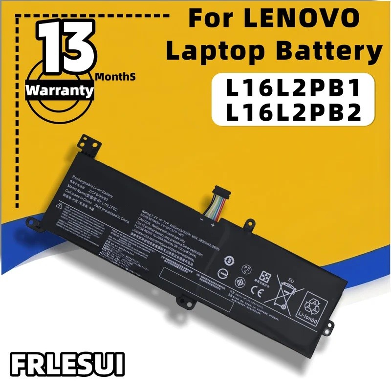 FRLESUI แบตเตอรี่ L16L2PB1 L16L2PB2 L16L2PB3 L16M2PB1 L16M2PB2 สําหรับ LENVOV IdeaPad 130 320 330 Se