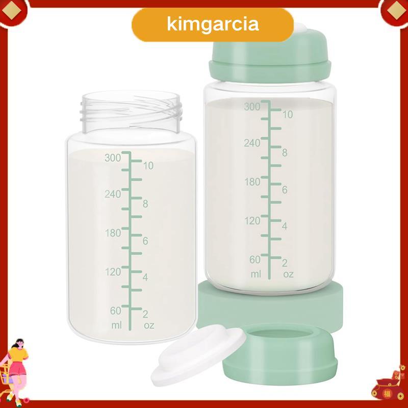 kimgarcia นมแม่ 2 ชิ้น 10 ออนซ์ Breastmilk ขวดสําหรับ SpectraS1 S2 9 Plus /Motif Luna/Others กว้าง-ป