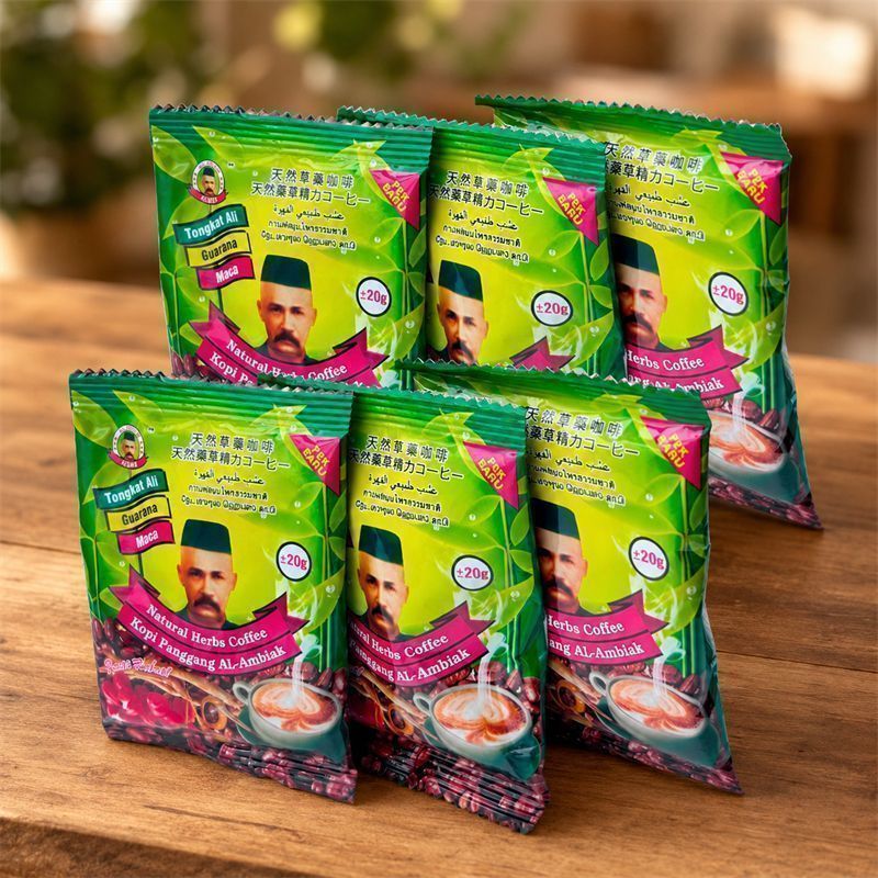Malaysia Coffee Original Authentic Old Man Instant Coffee Men Natural Herb Instant Coffee/8.13
