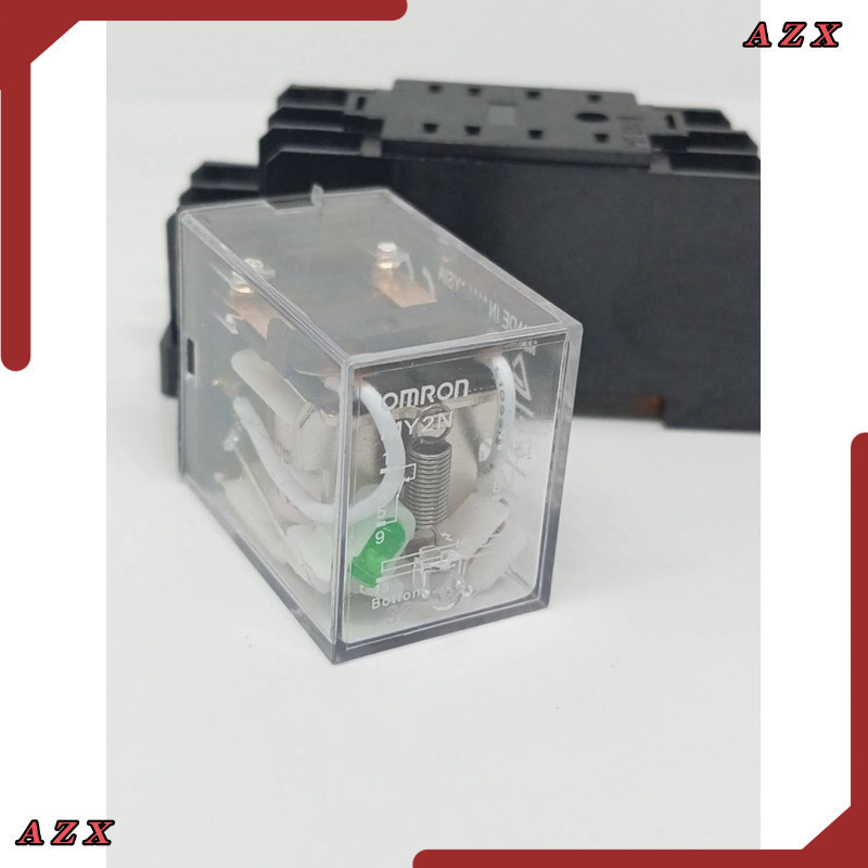 ส่งไว ใน กทม รีเลย์ ซ๊อคเก็ต RELAY my2 my2n  my4n my2n+socket my4n+socket DC12v DC24v AC220v ร้านใน 