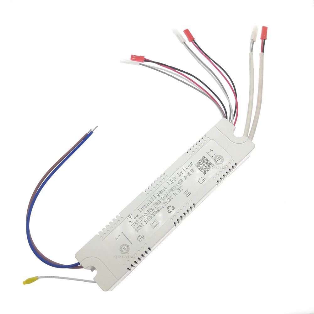 1 ชิ้น 2.4G Remote & APP อัจฉริยะ LED Driver 25-40Wx2 X4 37-50Wx2 X4 X6 37-60Wx2 X4 X6+ RGB 30-60LED