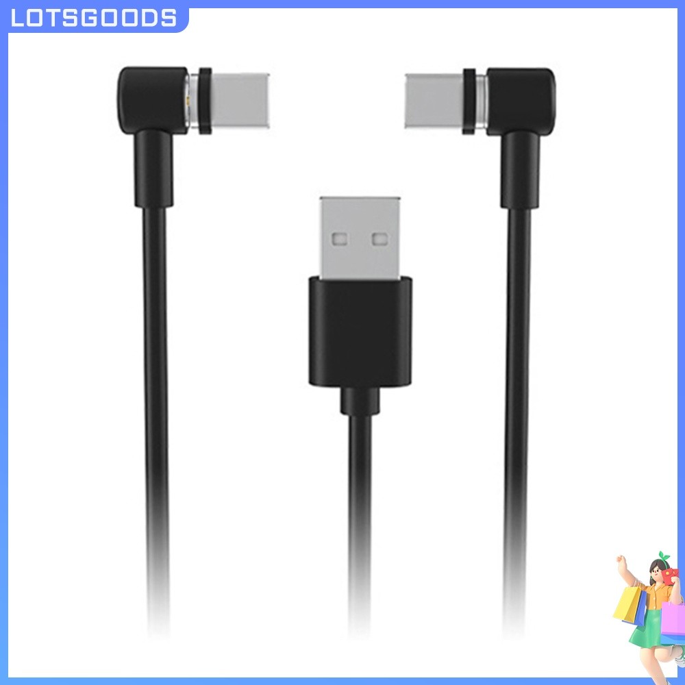 [จัดส่งในพื้นที่] สายชาร์จ Type C เกมแพดอเนกประสงค์ Two-in-One Game Handle Charger Cable Plug and Pl