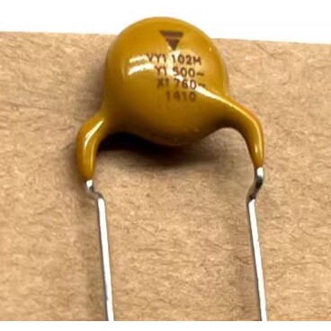 VY1 102M 760v 500v x1 y1 Geely Ev450 ใหม่ Energy Charger ความปลอดภัยระเบียบ Capacitor