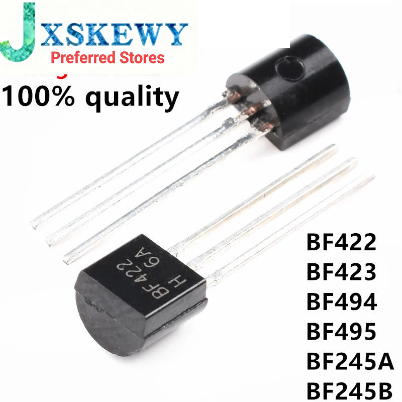 20PCS BF245A BF245 BF245B TO-92 TO92 ทรานซิสเตอร์ BF422 BF423 BF494 BF495 ใหม่เดิม