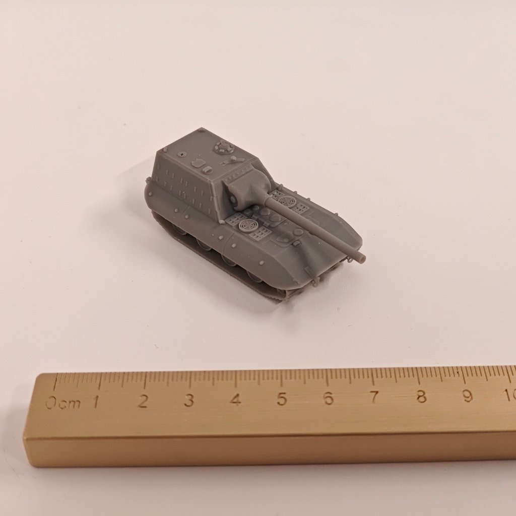 3D Printing 1/144 Scale E100 Tank Destroyer Scale รุ่น C0QA