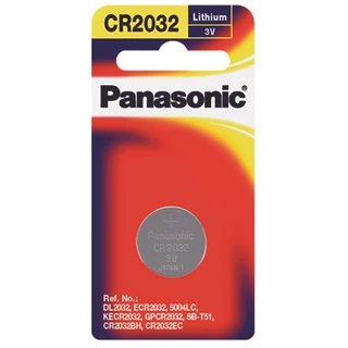 PANASONIC ถ่านกระดุมลิเธียม รุ่น CR-2032PT/1B