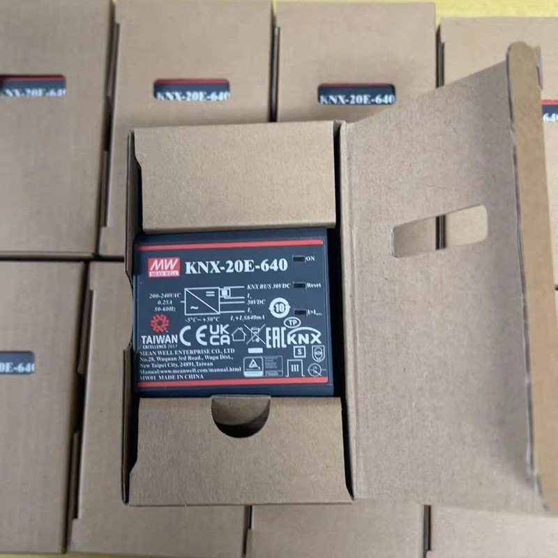 โมดูลจ่ายไฟ KNX bus EIB ของ MEAN WELL ไต้หวัน รุ่น KXN-20E-640/40E-1280D แหล่งจ่ายไฟสวิตชิ่ง 30V