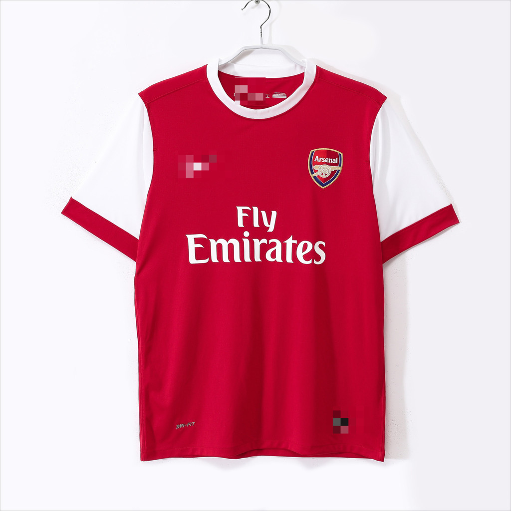 2010 2011 Arsenal Home Football Short Sleeved Retro Jersey