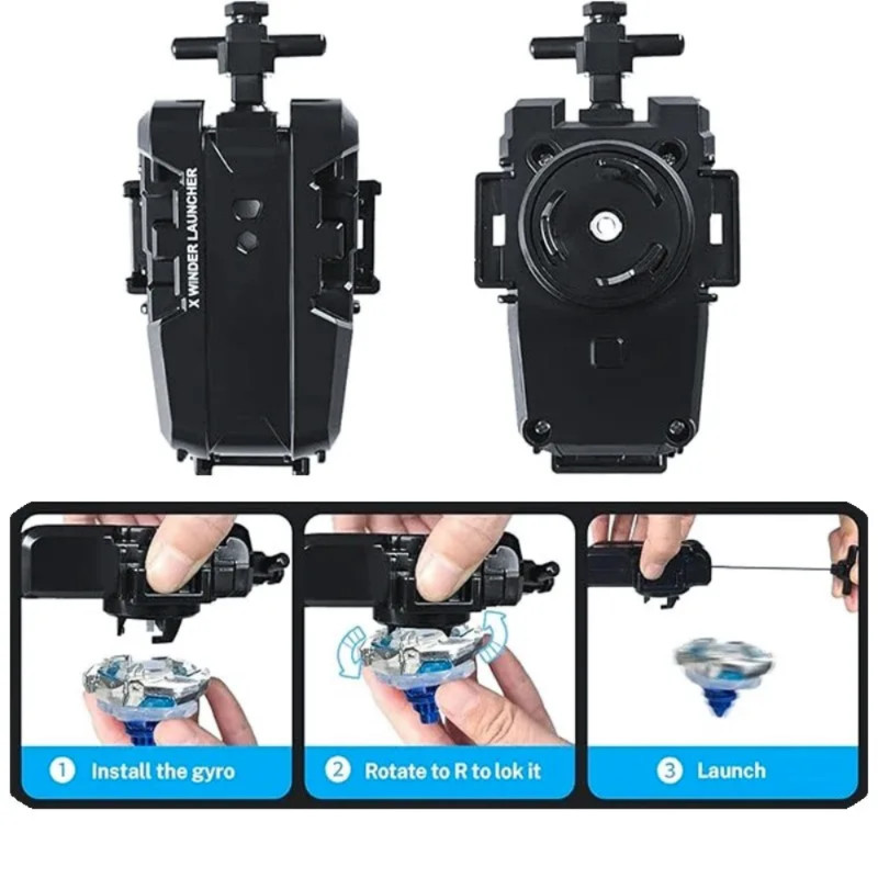 BX Gyro ของเล่นหมุนไจโรโลหะพร้อมสาย BX-00, BX-44, BX-45 Gyro ต่อสู้ของเล่น BX Series ของขวัญวันหยุดส