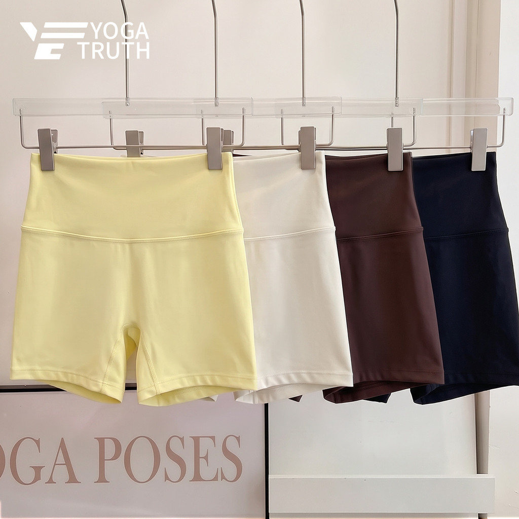 【YOGATRUTH】กางเกงกีฬา ขาสั้น ผ้ายืด เหมาะกับใส่ออกกําลังกาย วิ่ง ขี่จักรยาน พิลาทิส สําหรับผู้หญิง