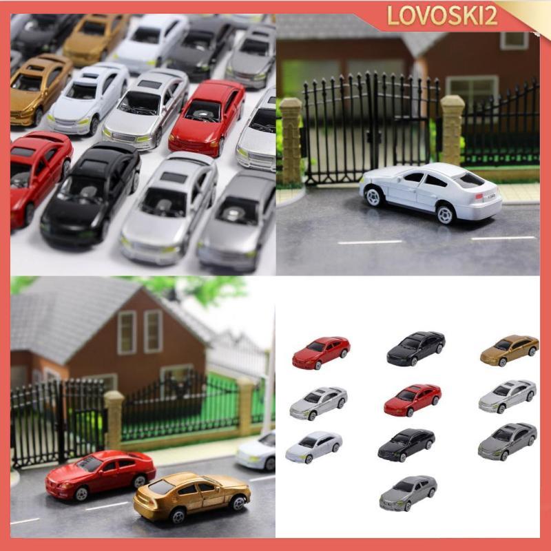 [Lovoski2] 10 ชิ้น 1:87 HO Scale Model Cars, HO Scale Model Vehicles, HO Scale Model