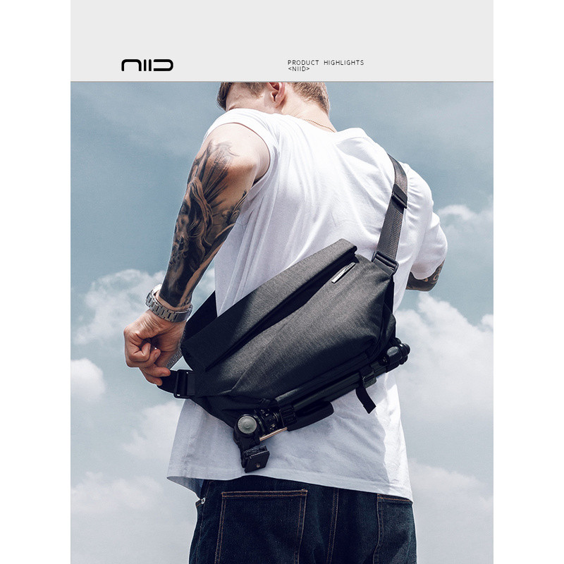 กระเป๋าสะพายข้าง NIID Original Messenger Bag กระเป๋าผู้ชายสุดเทรนดี้ กระเป๋าสะพายไหล่เดี่ยว กระเป๋าค