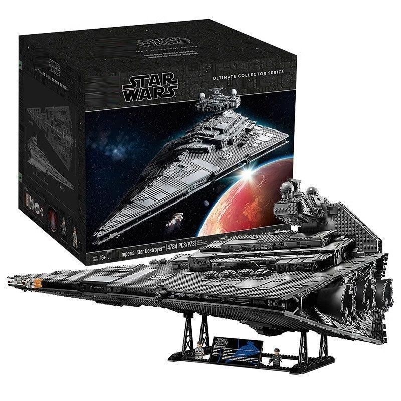 ใช้งานร่วมกับ 75252 Star Wars Building Blocks Imperial J-Starship Millennium Falcon ความยากสูงประกอบ