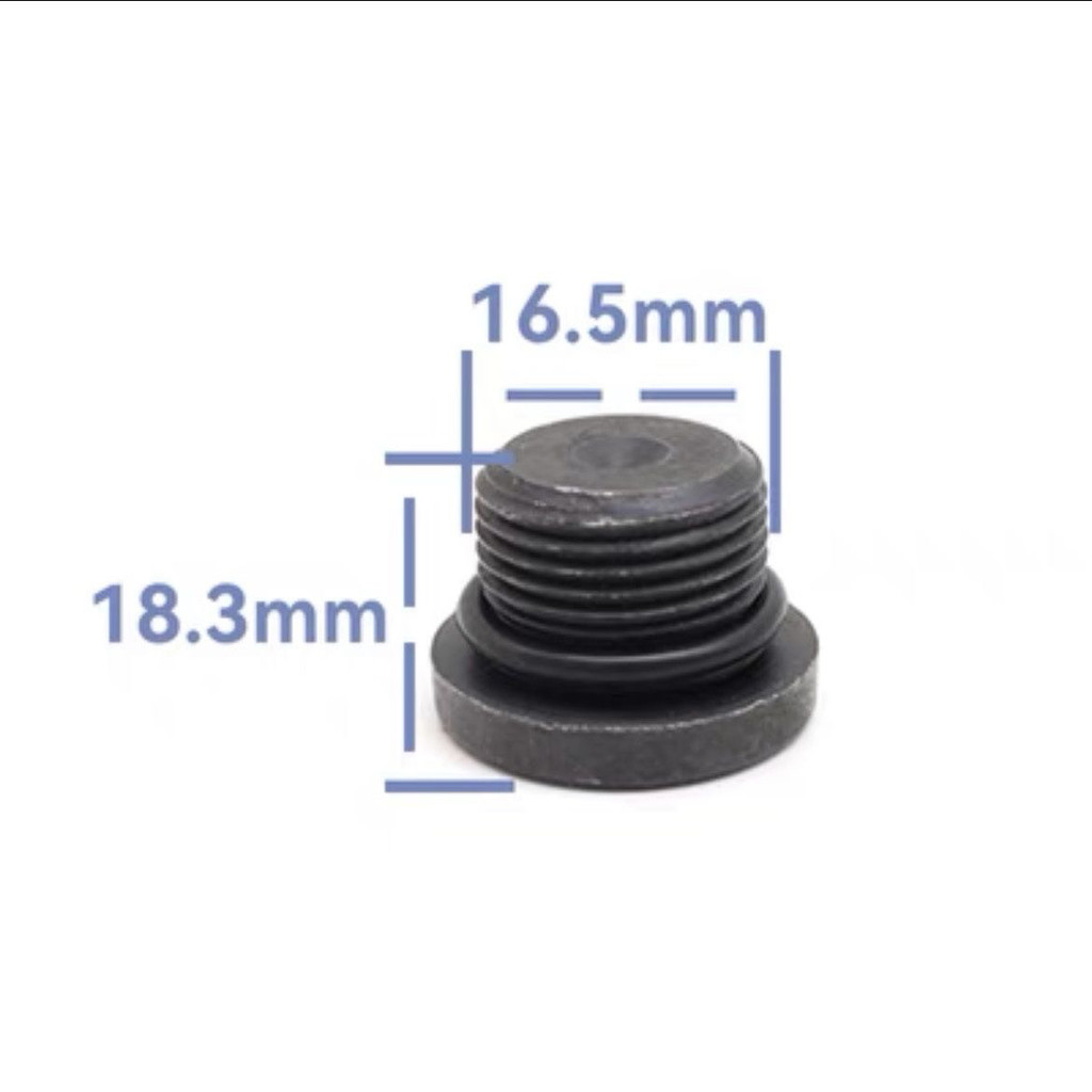 Sany SY75C-9/SY75C-10 รถเดิมเกียร์ด้านข้างฝาครอบปลั๊กสกรูน้ํามันท่อระบายน้ําสกรู