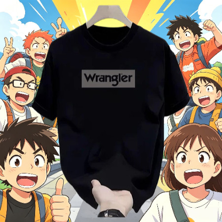 (จัดส่งภายใน 24 ชั่วโมง)เสื้อยืดลายตัวอักษรมินิมอล สไตล์อเมริกันวินเทจ เสื้อสีดำทรงหลวมแฟชั่นสตรีทชายหญิง