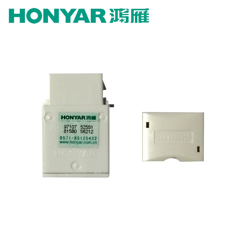 Hongyan RJ45 Super Five ประเภทโมดูลข้อมูลคอมพิวเตอร์ในครัวเรือนสมาร์ทสายไฟมัลติมีเดีย ZDTN8H5