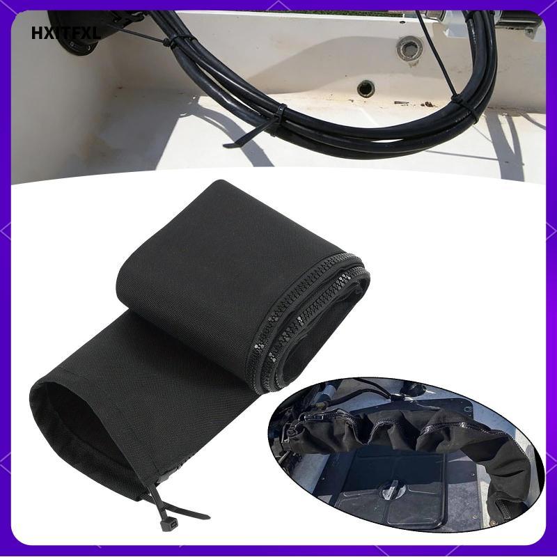 [hxitfxl] Trolling Motor Cable Sleeve Wrap,Wire Cover Cord Organizer Management for Home Living Room