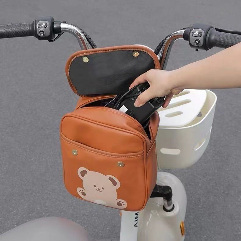 New product hanging bag for electric scooters, large capacity electric vehicle bag, mobile phone mot