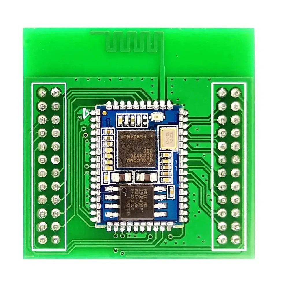 TUSP QCC3020 QCC3034 QCC5124 QCC5125 QCC5126 บอร์ดพัฒนาเฉพาะบลูทูธ 5.0 โมดูลแกน