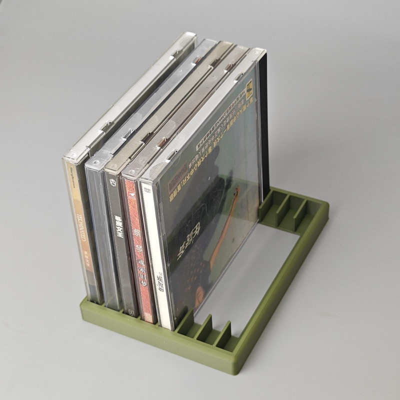 CD Disc Storage Rack Cd กล่องเก็บของจัดระเบียบเพลงอัลบั้ม Desktop Display Rack 8.26