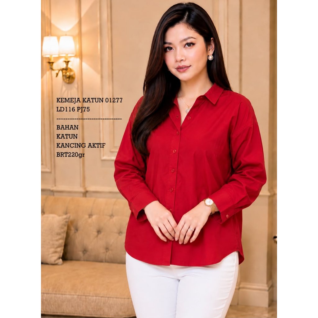 RK2Y SO KEMEJA KATUN 01277 220GRAM#BESTSELLER