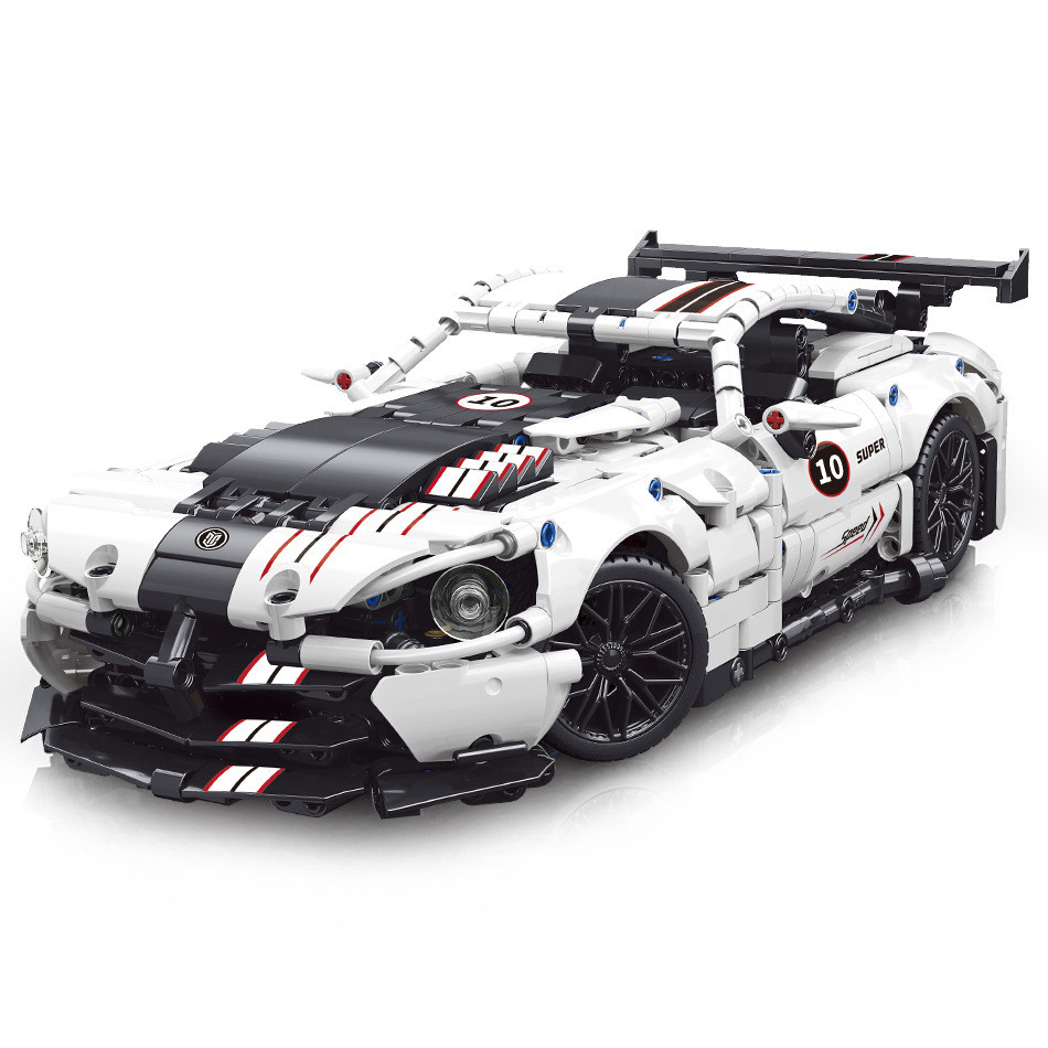 คุณภาพสูง 8839 Racecar Model Brick Set ของเล่นเด็ก Technics Building Blocks Technics Building Blocks