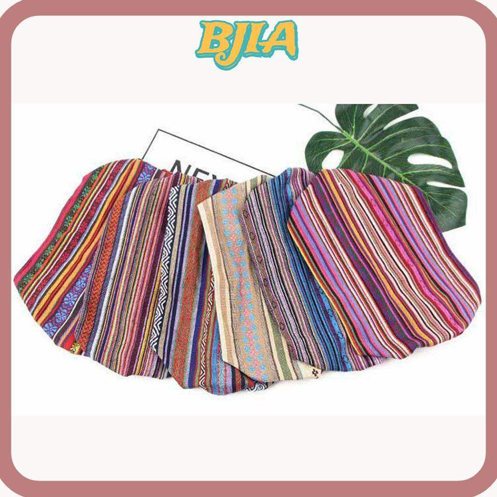 BJA Turban Fashion Trend Striped Hair S carf