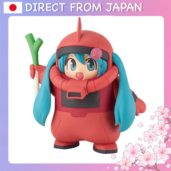Gundam 45th Anniversary × Hatsune Miku Figure: Char's Zaku Plush [Hatsune Miku Ver.] Figure Direct F