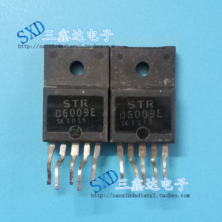STR-D6009E โมดูลชิป Disassembly STRD6009E บล็อกแบบบูรณาการอิเล็กทรอนิกส์หนาวงจรฟิล์ม D6009E