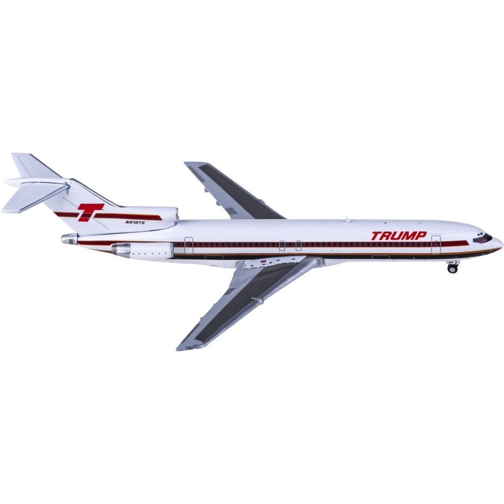 [现货]Geminijets 1:400 特普朗空 ทรัมป์ กระสวย โบอิ้ง 727-200 N918TS