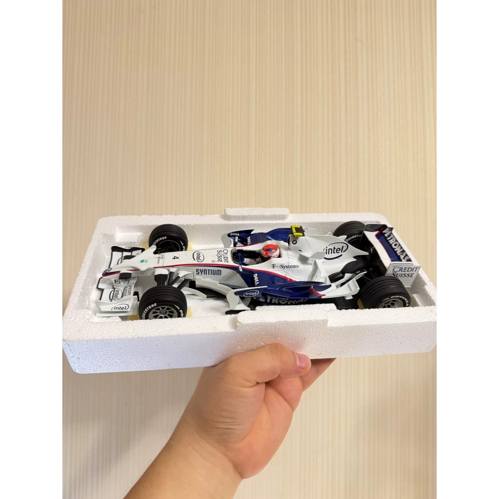 [คลังสินค้าพร้อม] Mini Cut F1 1/18 2008 BMW Sober F1.08 Robert Cobbie Card 2008 BMW Staghorn BMW Ori