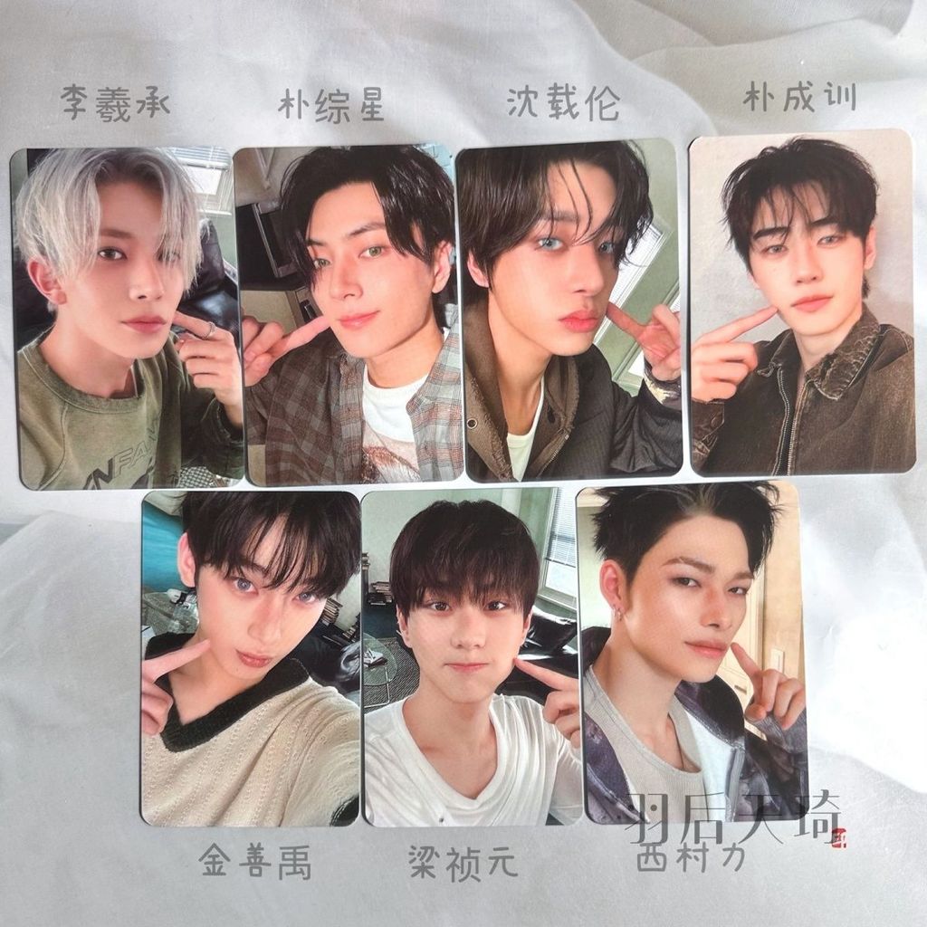 การ์ด ENHYPEN mini7 muvve Bonus JAKE NIKI Photocard