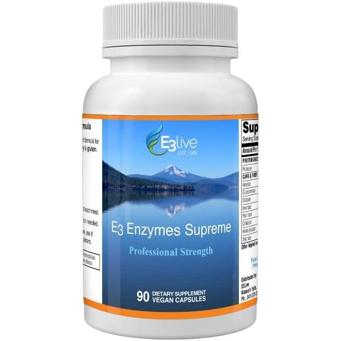 E3LIVE E3 Enzymes 90ct 460mg(บรรจุอาจวารี)