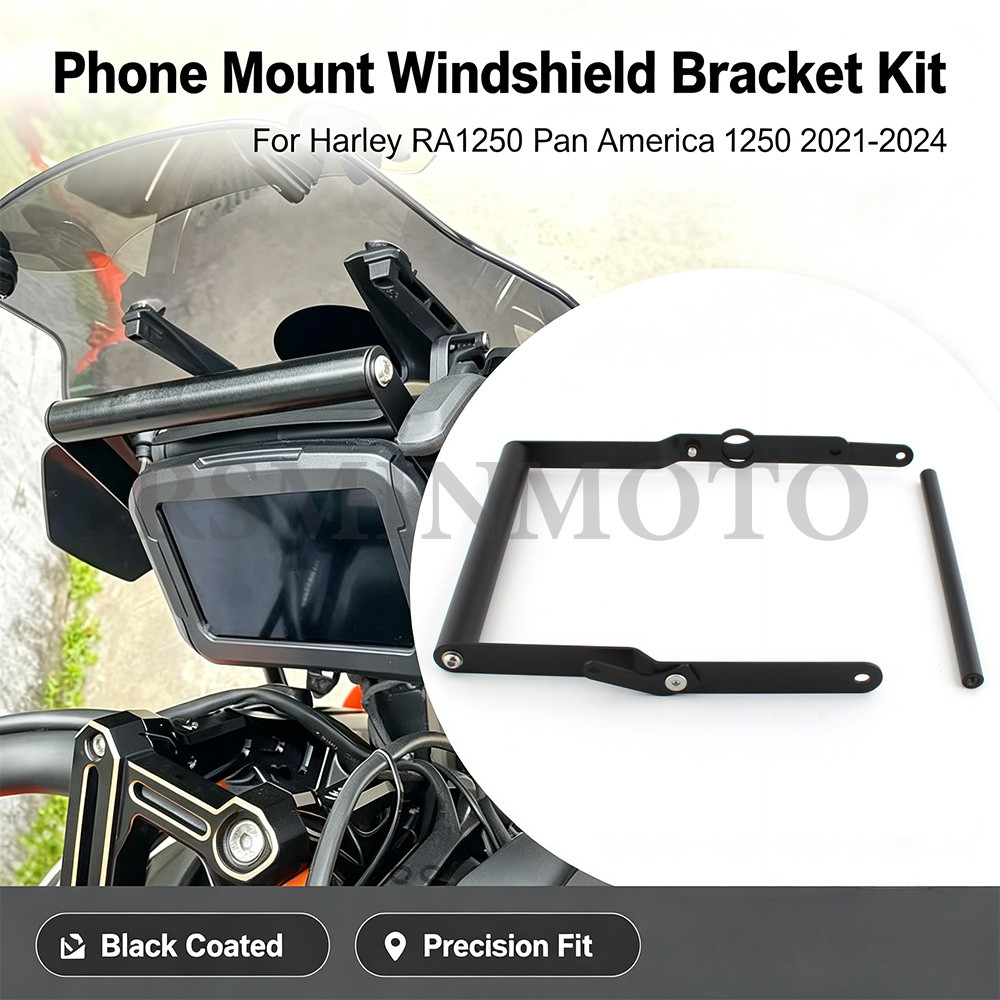 รถจักรยานยนต์โทรศัพท์นําทาง Mount Bracket ผู้ถืออะแดปเตอร์สําหรับ Harley RA1250 RA1250S RA1250SE RA1