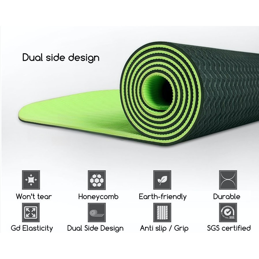 PVC / NBR / TPE Yoga Mat / Sports Exercise Gym Mat