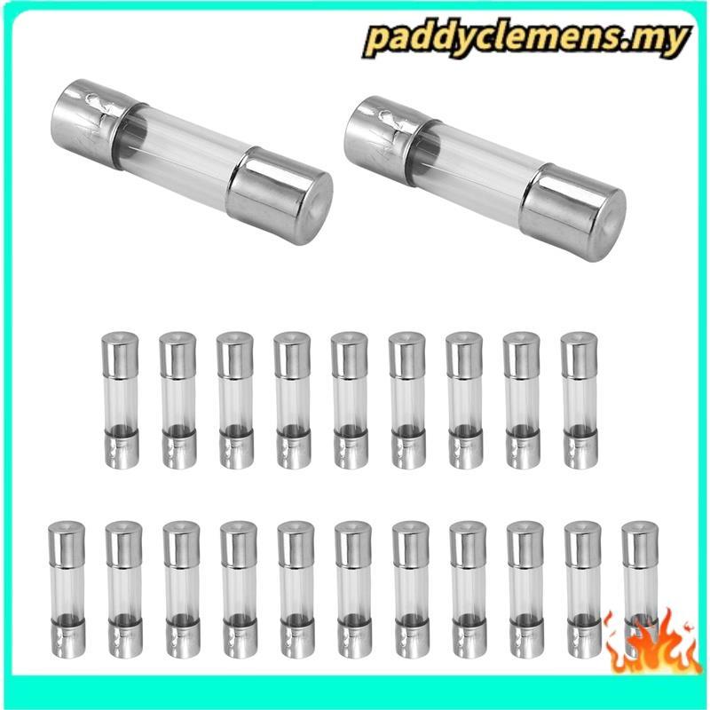 20 x 250 V 2A F2AL Quick F link ฟิวส์หลอดแก้ว 5 มม. x 20 มม.