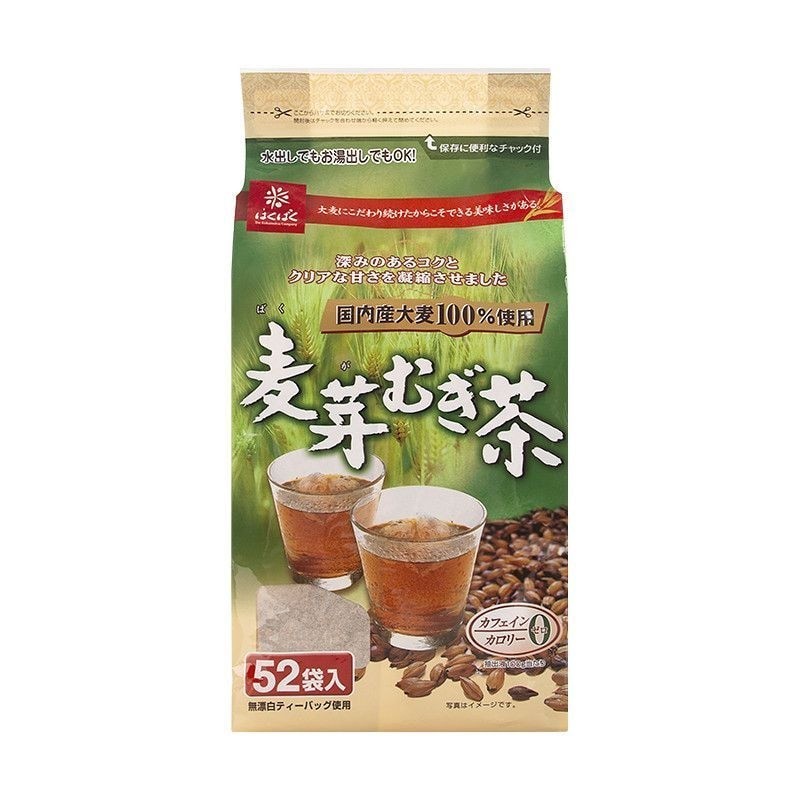 นําเข้า hakubaku Hekangbei Grain Malt Tea 364g ทดแทนชาร้อนและเย็น Dual-ใช้ข้าวบาร์เลย์ถุงชาทําชาสินค