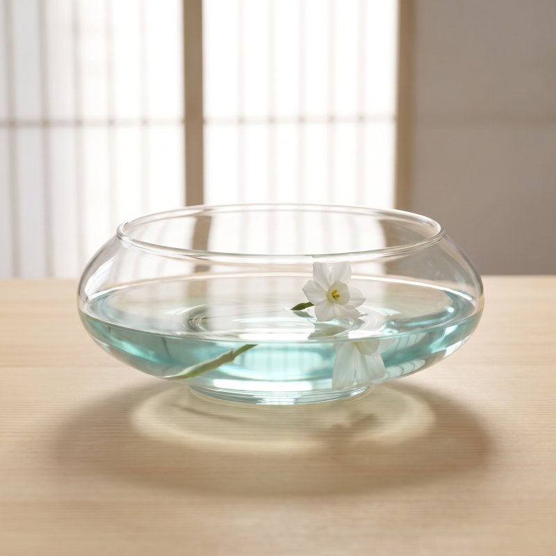 กระถางดอกไม้สําหรับพืชในร่ม Terrarium กระถางดอกไม้ภาชนะ Hydroponic บอนไซ Narcissus อ่างล้างหน้าแก้วชามปลาผู้ถือโต๊ะ Clear Keeper สํานักงาน bofeng